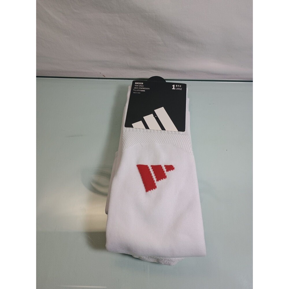 Adidas soccer socks men Arch & Ankle Compression Size Large